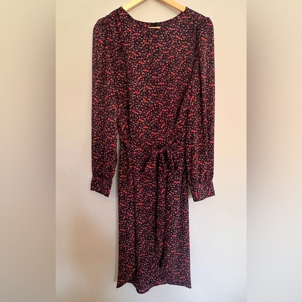 Banana Republic Factory navy dress with hearts. Size 12